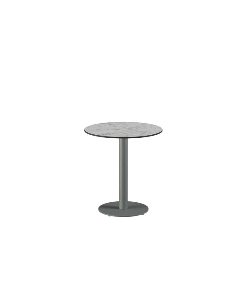 Stolik Alfa R szary blat HPL