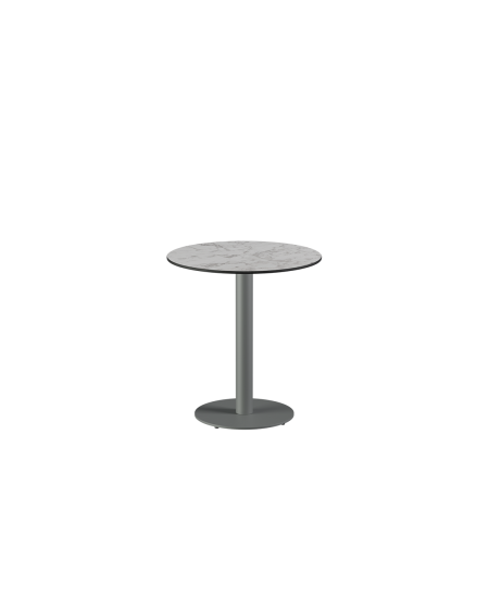 Stolik Alfa R szary blat HPL