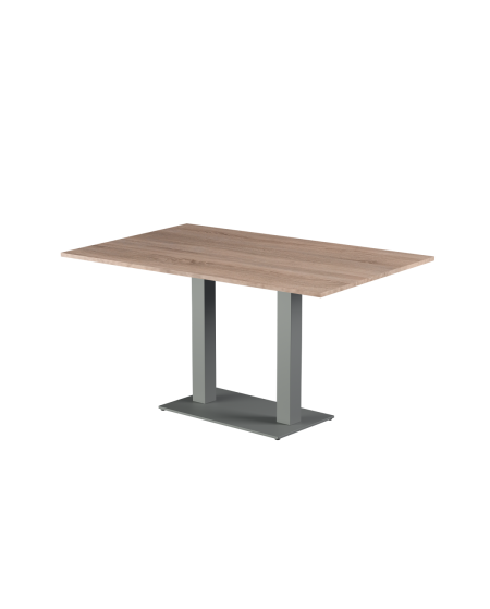 Stolik Alfa Duo szary blat laminowany