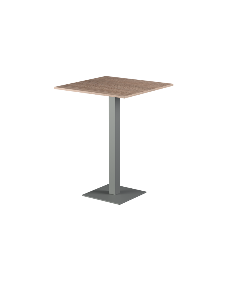 Stolik Alfa Bar szary blat laminowany