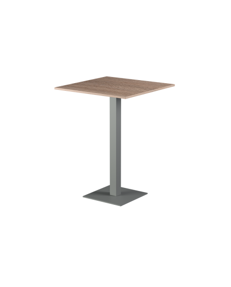 Stolik Alfa Bar szary blat laminowany