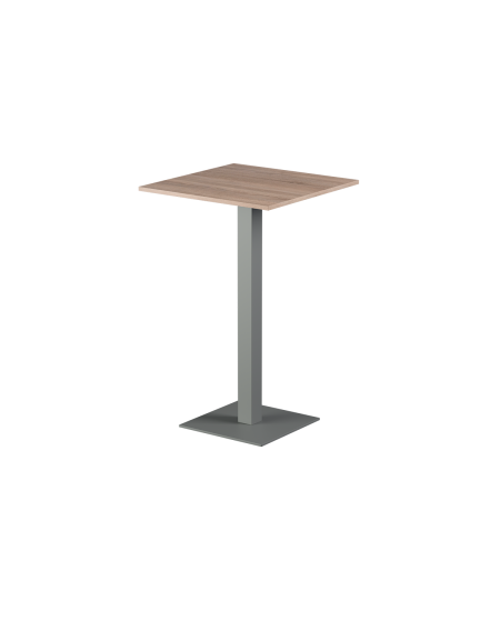 Stolik Alfa Bar szary blat laminowany