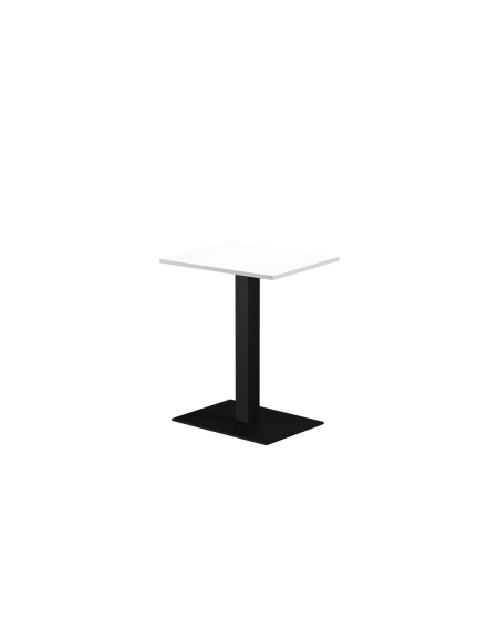 Stolik Alfa 40x55 czarny blat laminowany