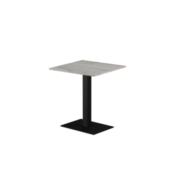 Stolik Alfa 40x55 czarny blat laminowany