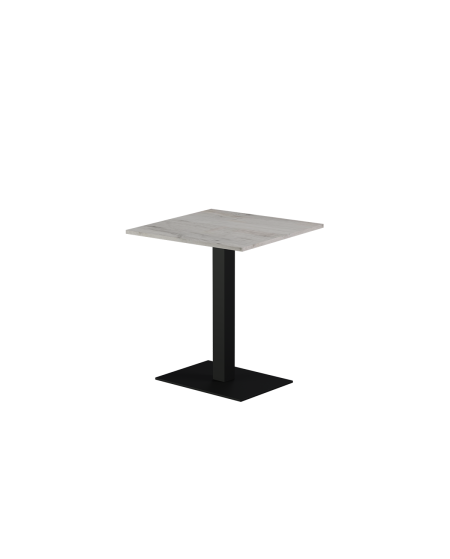 Stolik Alfa 40x55 czarny blat laminowany