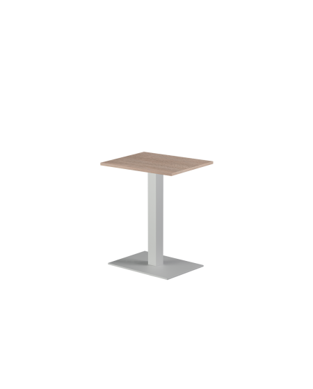 Stolik Alfa 40x55 biały blat laminowany