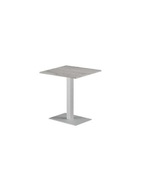 Stolik Alfa 40x55 biały blat laminowany