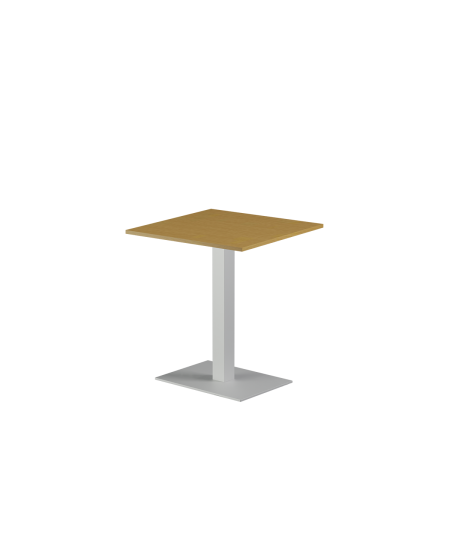 Stolik Alfa 40x55 biały blat laminowany