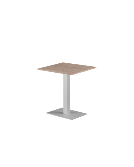 Stolik Alfa 40x55 biały blat laminowany