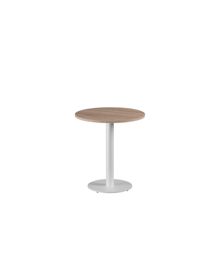 Stolik Alfa R biały blat laminowany