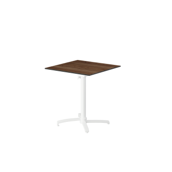 Stolik Cross Comfort biały blat HPL