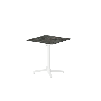 Stolik Cross Comfort biały blat HPL