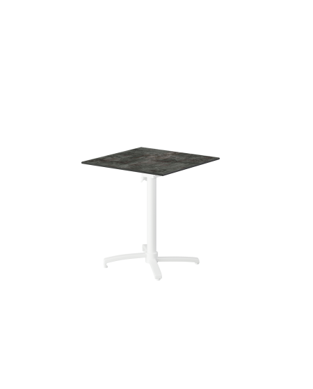 Stolik Cross Comfort biały blat HPL
