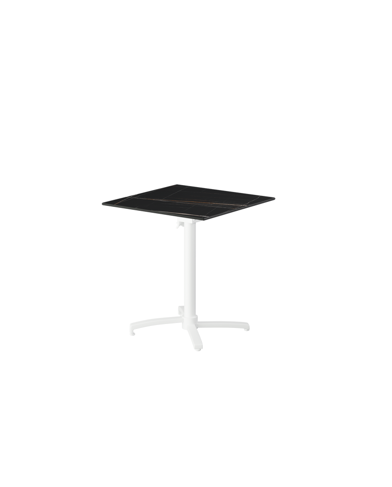 Stolik Cross Comfort biały blat HPL