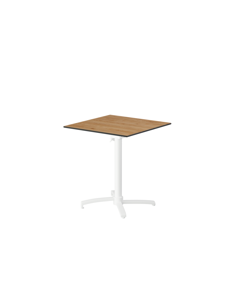 Stolik Cross Comfort biały blat HPL