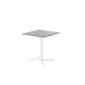 Stolik Cross Comfort biały blat HPL