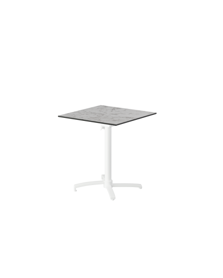 Stolik Cross Comfort biały blat HPL