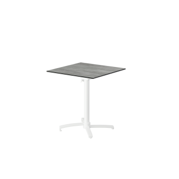 Stolik Cross Comfort biały blat HPL