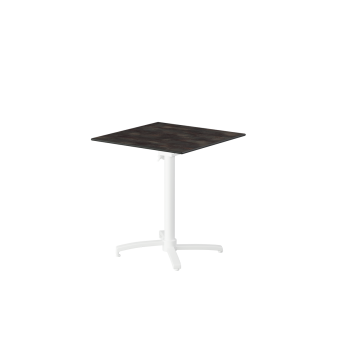 Stolik Cross Comfort biały blat HPL