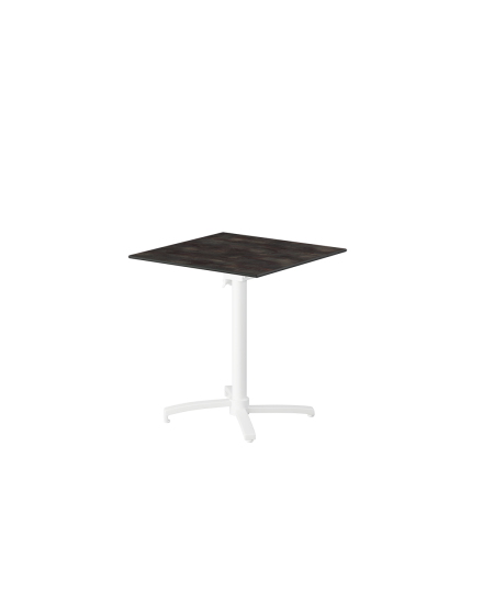 Stolik Cross Comfort biały blat HPL