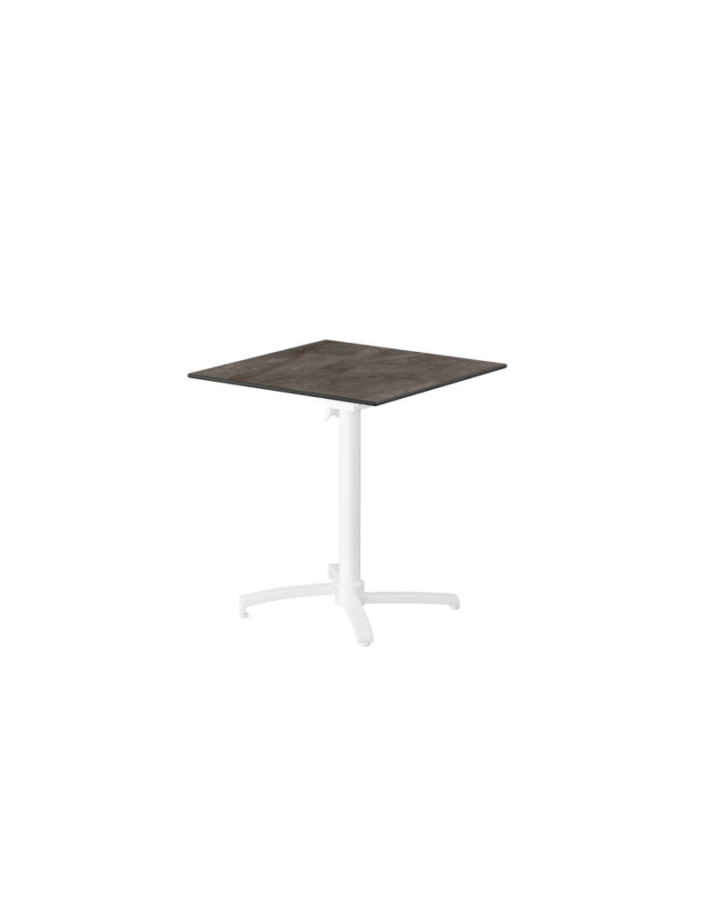 Stolik Cross Comfort biały blat HPL