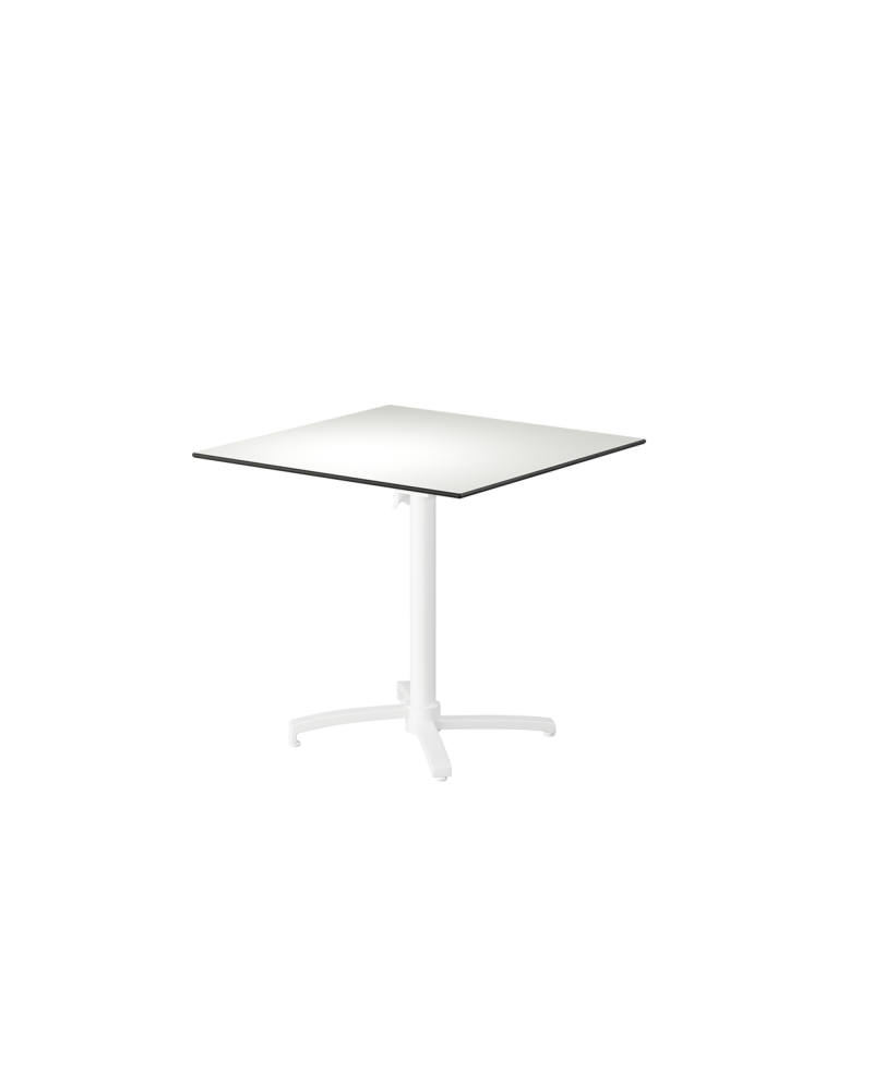 Stolik Cross Comfort biały blat HPL