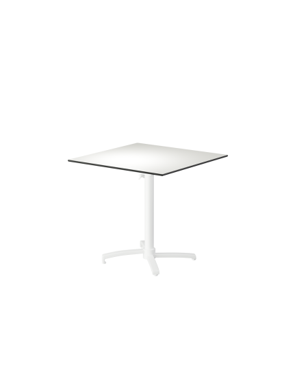 Stolik Cross Comfort biały blat HPL