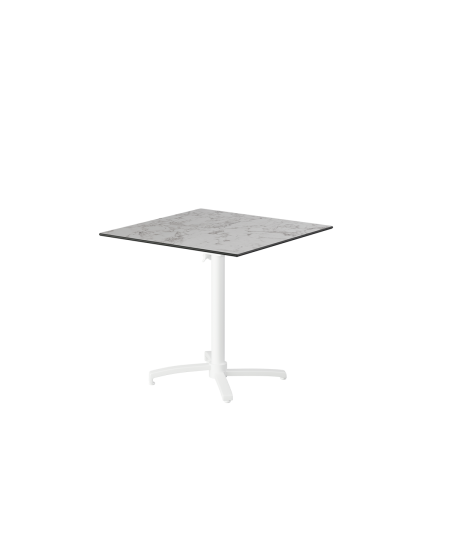 Stolik Cross Comfort biały blat HPL