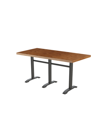 Stolik Carvo Trio blat drewnianio-fornirowany