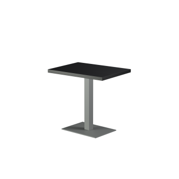 Stolik Alfa 40x55 szary blat drewniano-fornirowany