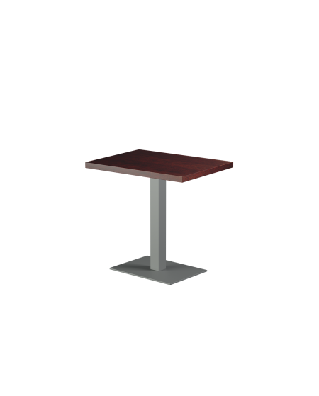 Stolik Alfa 40x55 szary blat drewniano-fornirowany