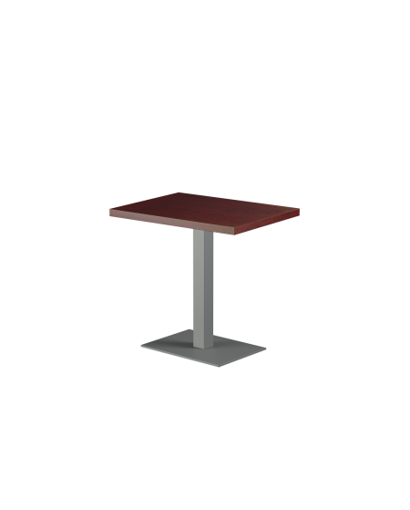 Stolik Alfa 40x55 szary blat drewniano-fornirowany