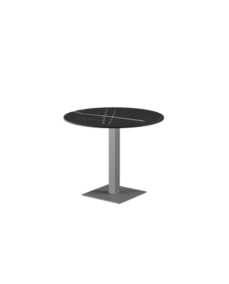 Stolik Alfa S szary blat ze spieku kwarcowego