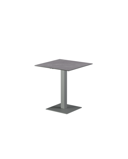 Stolik Alfa S szary blat ze spieku kwarcowego