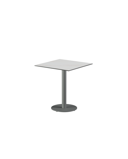 Stolik Alfa R czarny blat ze spieku kwarcowego