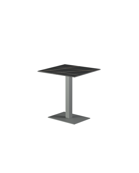 Stolik Alfa 40x55 szary blat ze spieku kwarcowego