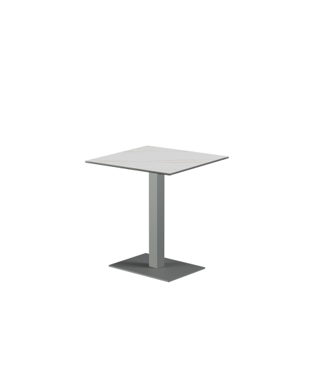 Stolik Alfa 40x55 szary blat ze spieku kwarcowego