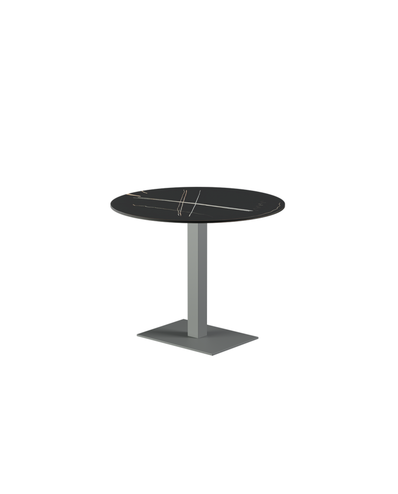 Stolik Alfa 40x55 szary blat ze spieku kwarcowego