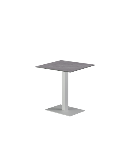 Stolik Alfa 40x55 biały blat ze spieku kwarcowego