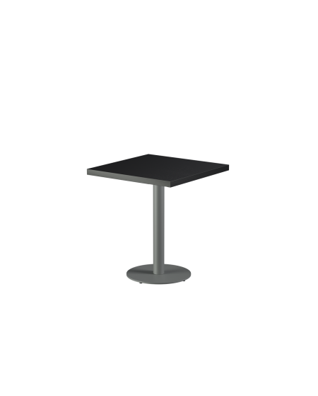 Stolik Alfa R szary blat drewniano-fornirowany