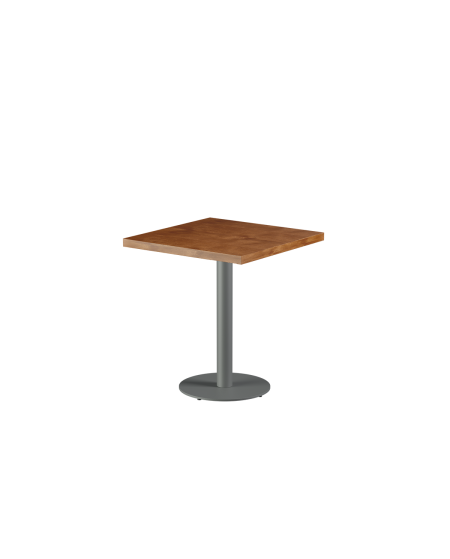 Stolik Alfa R szary blat drewniano-fornirowany