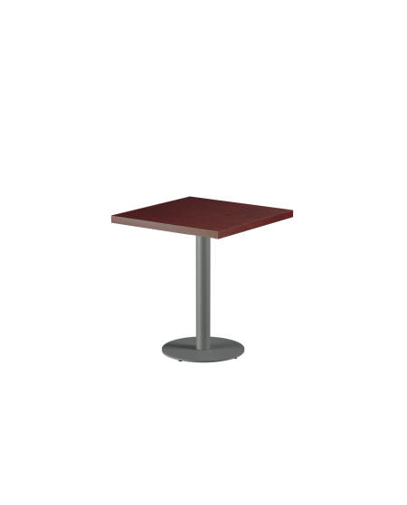 Stolik Alfa R szary blat drewniano-fornirowany