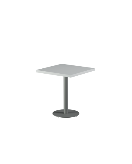 Stolik Alfa R szary blat drewniano-fornirowany