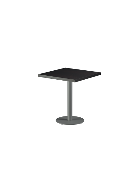 Stolik Alfa R szary blat drewniano-fornirowany