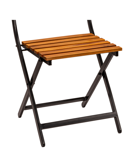 Krzesło Erica czarno akacjowe