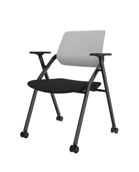 Krzesło Optima CA czarno szare