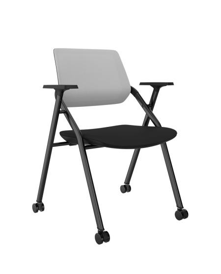 Krzesło Optima CA czarno szare