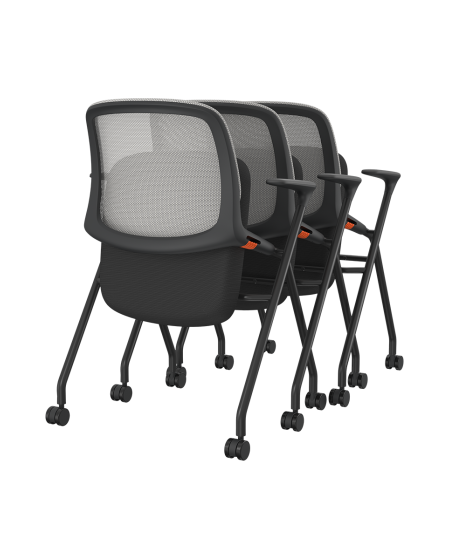 Krzesło Ergon czarno szare