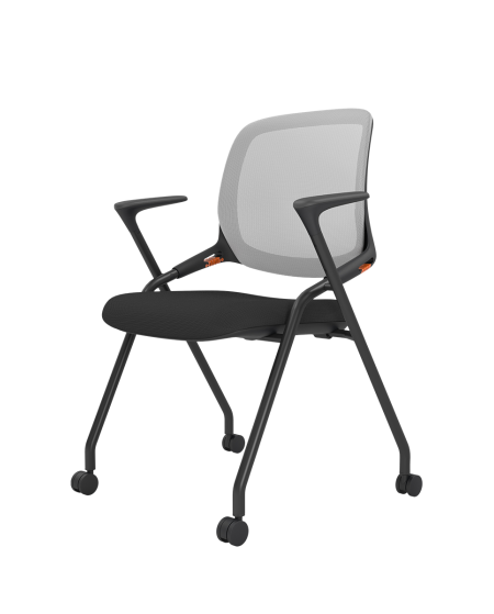 Krzesło Ergon czarno szare