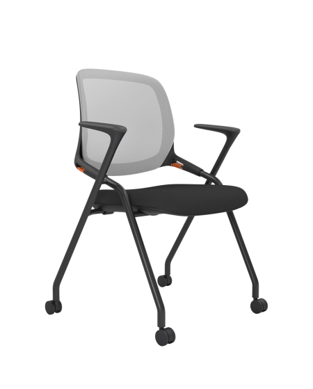 Krzesło Ergon czarno szare